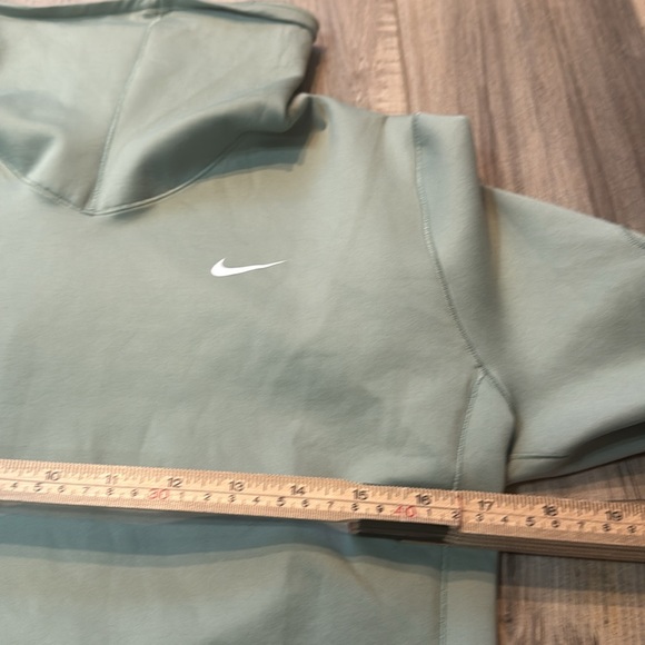 Nike Pro Therma Fit Shirt Slim Fit Green High Neck‎ Pockets Pullover Large NWT - Picture 4 of 12